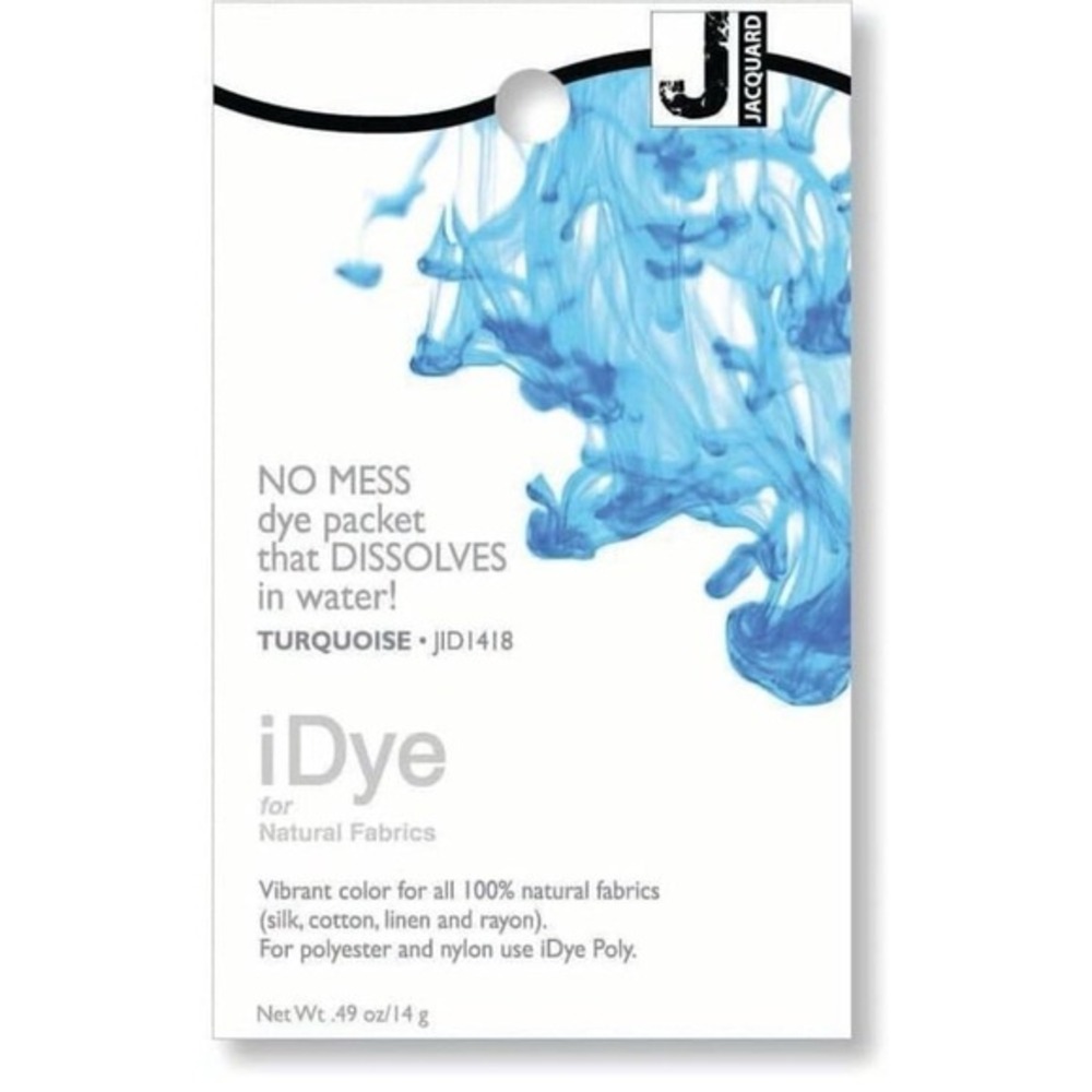 New Jacquard iDye for‎ Natural Fabrics .49 Oz - Turquoise
